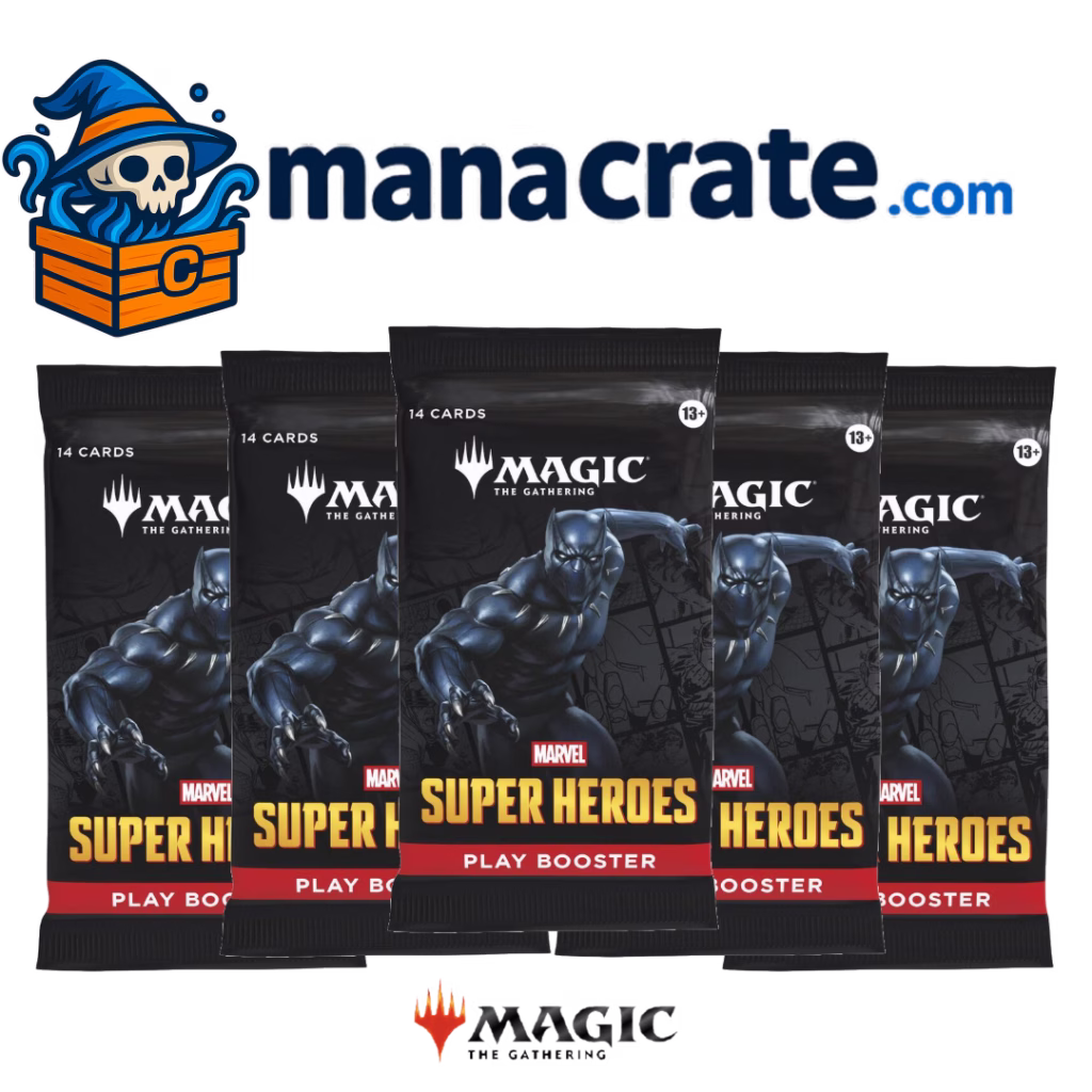 5 Pack - Marvel Super Heroes Play Boosters