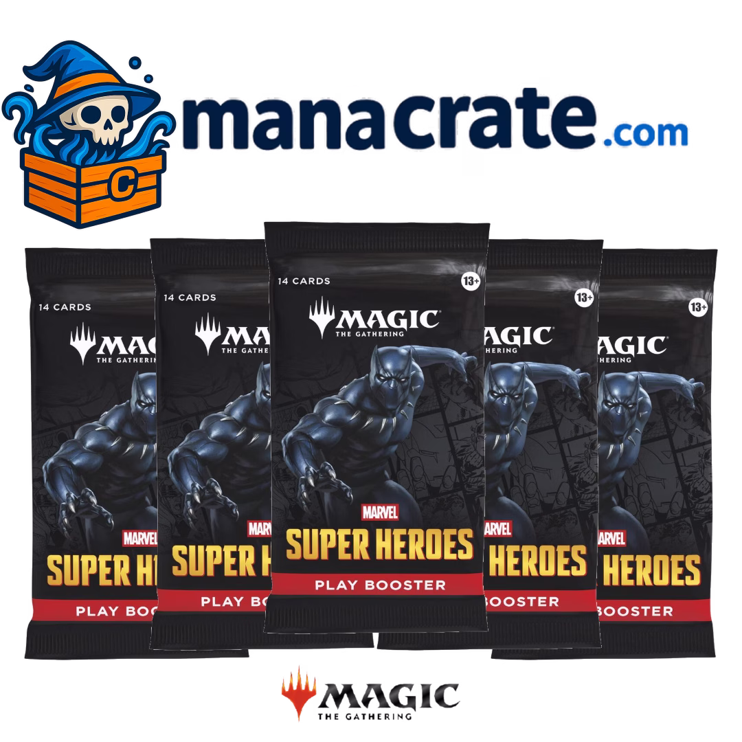 5 Pack - Marvel Super Heroes Play Boosters